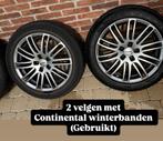 17” velgen 5x112 ET47 Audi VW …  + 2 Continental XL banden, Autos : Pièces & Accessoires, Pneus & Jantes, Pneus et Jantes, Pneus hiver
