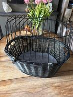 Honden fietsmand met kussentje, Fietsen en Brommers, Fietsaccessoires | Fietsmanden, Ophalen of Verzenden, Zo goed als nieuw, Fietsmand