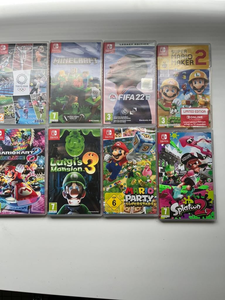 Nintendo Switch games, Games en Spelcomputers, Games | Nintendo Switch, Zo goed als nieuw, Ophalen