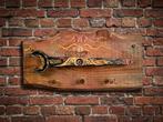 Porte-manteaux mural Motorcycle custom, Maison & Meubles, Enlèvement, Utilisé, Portemanteau mural