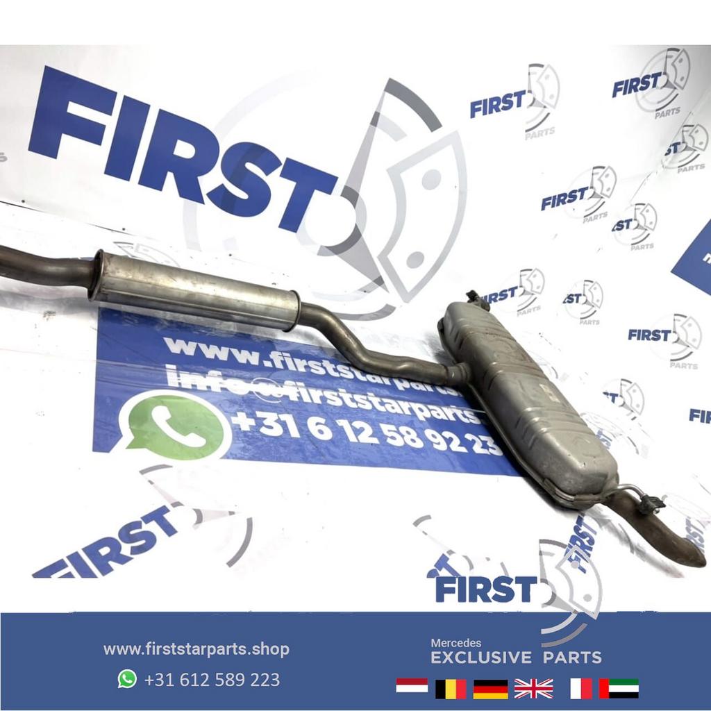 W176 dubbele AMG line uitlaat Mercedes A Klasse Facelift OEM, Gebruikt, -, Ophalen of Verzenden, -