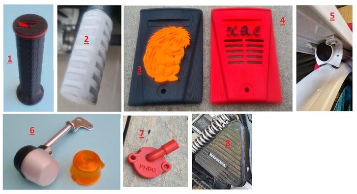 Honda Camino Pieces imprimée en 3D, Motos, Pièces | Honda, Neuf, Enlèvement ou Envoi