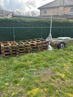 Euro Paletten en brandhout, Tuin en Terras, Brandhout, Ophalen