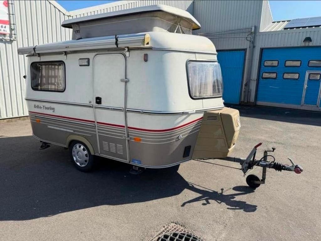 Leuke Eriba Pan te koop bj 1992, Caravanes & Camping, Caravanes, Particulier, Eriba, Réchaud à gaz, Auvent, Roue de secours, Amortisseur