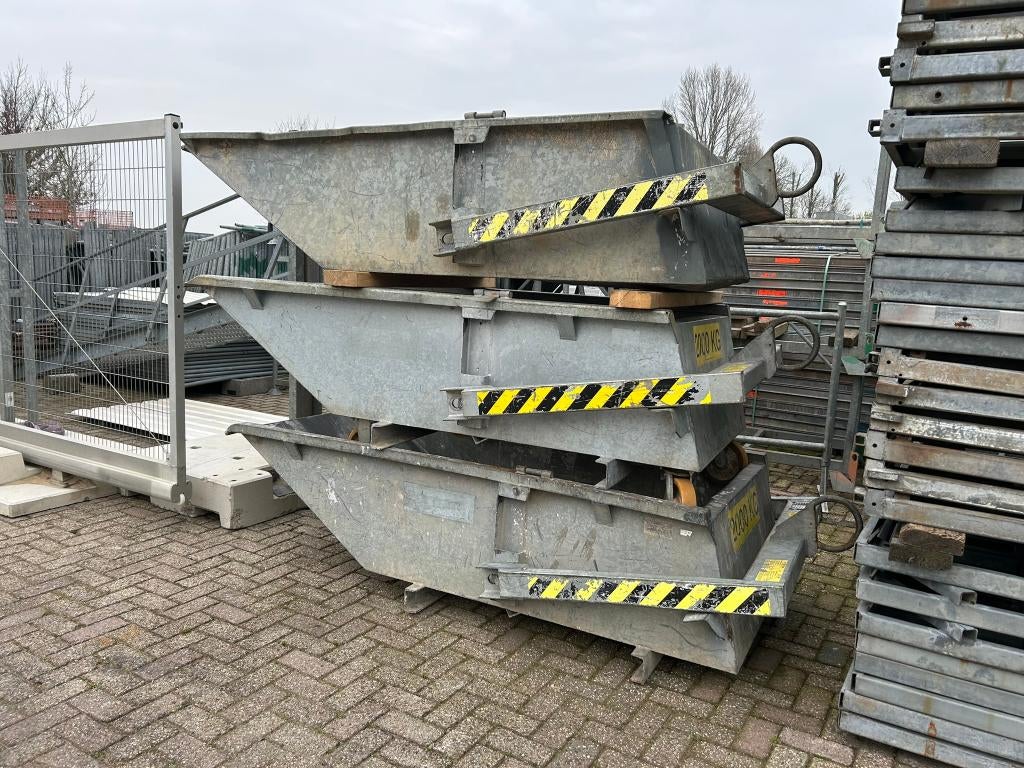 Kraancontainer/kraan container/cranecontainer 1000L 2000KG, Ophalen, Overige typen