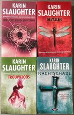 Gevallen/Nachtschade/Trouweloos/Een  lichte koude huivering, Boeken, Ophalen of Verzenden, Karin Slaughter