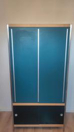 Armoire Kewlox 178x90x52cm bleu gris, Avec tablette(s), 50 à 100 cm, Moderne, 50 à 75 cm