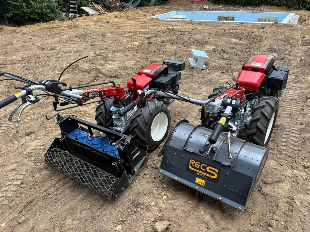 Bakfrees rotoregg te huur, Jardin & Terrasse, Tondeuses à gazon, Comme neuf, Enlèvement