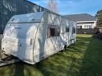 Caravan Burstner 510TS, Caravans en Kamperen, Particulier, Ringverwarming, Frans bed