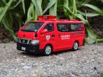 Nissan NV350 Caravan Tokyo Fire Services Van - 1/64, Verzenden, Zo goed als nieuw, Auto