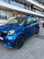 Smart fofour brabus style, Auto's, Smart, Automaat, 4 zetels, Achterwielaandrijving, Blauw