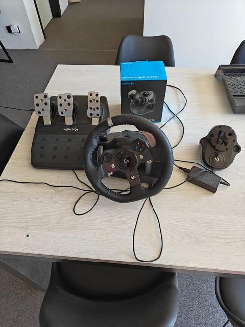Logitech G920+ shifter, Computers en Software, Joysticks, Zo goed als nieuw, Ophalen