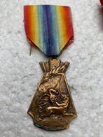 Medaille, WOI medaille Burgerlijke slachtoffers 14-18, Overige soorten, Ophalen of Verzenden, Lintje, Medaille of Wings