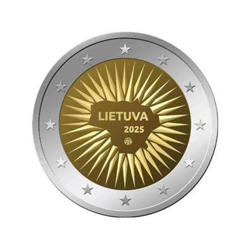 2 euro Litouwen 2025 : Defensie beschikbaar voor biedingen