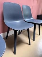 5x Odger Ikea stoelen, Ophalen, Kunststof, Blauw, Zo goed als nieuw