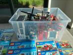 Lego brandweerkazerne en politiekazerne, Ophalen, Gebruikt, Lego