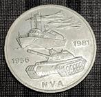 munt Duitsland 10 mark 1981 : 25e verjaardag - Nat. Volksleg, Verzenden, Duitsland