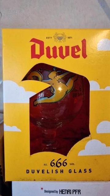 Duvel glas 666 beschikbaar voor biedingen