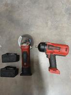 Snapon 18V haakse slijper en Snapon Slagmoersleutel 1/2 duim, Doe-het-zelf en Bouw, Ophalen, Gebruikt