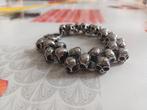 Bracelet tête de mort, Bijoux, Sacs & Beauté, Enlèvement, Comme neuf, Acier