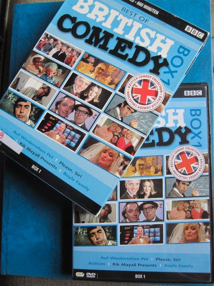 Best of British Comedy box 1 (5 disc), Cd's en Dvd's, Dvd's | Tv en Series, Zo goed als nieuw, Komedie, Boxset, Alle leeftijden