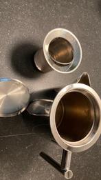 Theepot in inox, Huis en Inrichting, Ophalen, Zo goed als nieuw, Inox