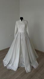 Bruidsjurk, Kleding | Dames, Jurken, Ophalen of Verzenden, Zo goed als nieuw, Maat 36 (S), Wit