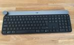 Logitech Craft, Computers en Software, Toetsenborden, Ophalen, Qwerty, Zo goed als nieuw, Draadloos