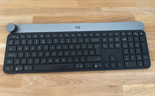Logitech Craft, Computers en Software, Toetsenborden, Zo goed als nieuw, Qwerty, Draadloos, Ophalen