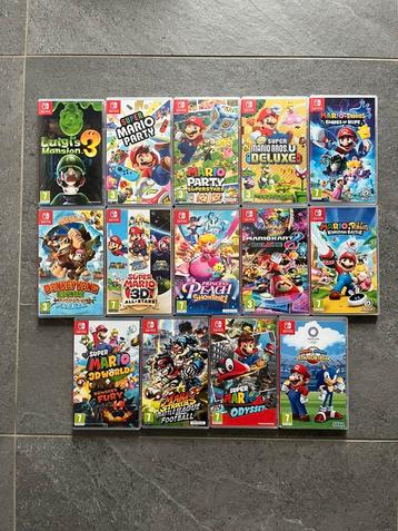 Mario Spelletjes | Nintendo Switch beschikbaar voor biedingen