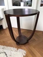 bijzettafel, Huis en Inrichting, Tafels | Bijzettafels, Rond, 55 tot 75 cm, Zo goed als nieuw, 60 cm of meer