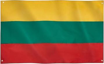 Vlag van Litouwen | 91 x 152 cm | nieuw beschikbaar voor biedingen