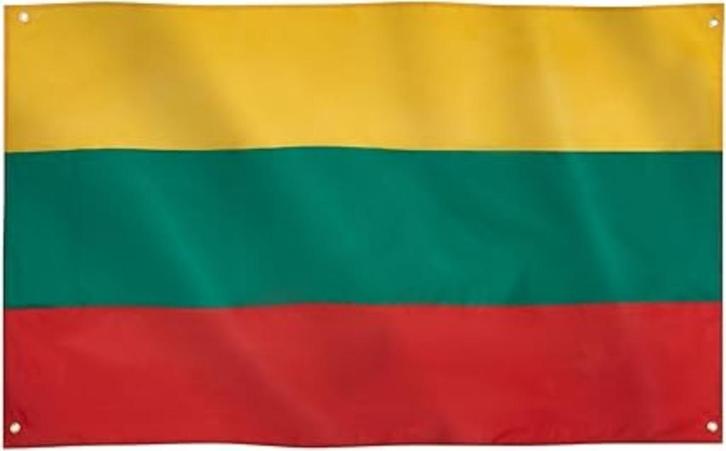 Vlag van Litouwen | 91 x 152 cm | nieuw, Diversen, Vlaggen en Wimpels, Nieuw, Verzenden