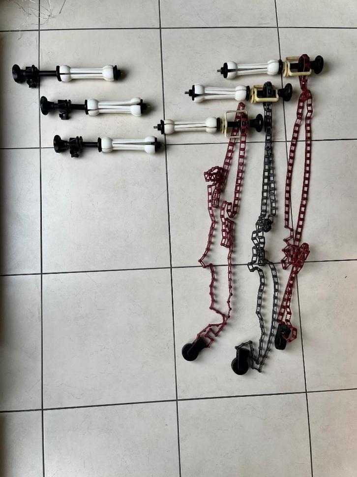 Ophangsysteem voor 3 fotografie achtergronden, Audio, Tv en Foto, Fotografie | Fotostudio en Toebehoren, Gebruikt, Achtergrond