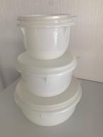 Tupperware Mixerkommen (3), Ophalen of Verzenden, Nieuw, Wit, Bak of Kom