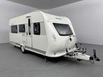 Hobby De Luxe 460 LU Enkele bedden Mover Fietsendrager, Rondzit, 4 tot 5 meter, Tot en met 4, 2 aparte bedden