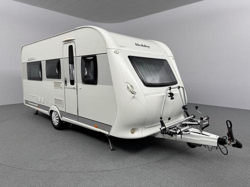 Hobby De Luxe 460 LU Enkele bedden Mover Fietsendrager, Caravans en Kamperen, Caravans, tot en met 4, Rondzit, Hobby, 2 aparte bedden