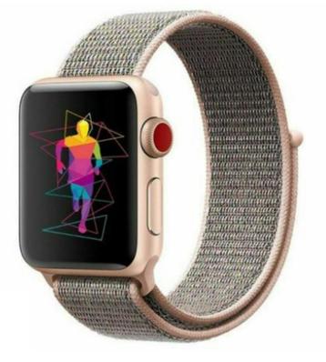 Devia Apple Watch Band - 44 mm Deluxe Sport3 Strap Pink Sand beschikbaar voor biedingen