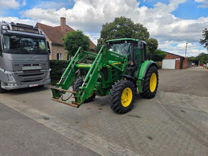 John Deere 6130 PQ met frontlader, Zakelijke goederen, Landbouw | Tractoren, 7500 tot 10000, John Deere, 80 tot 120 Pk, Gebruikt