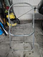 Stoelen vol inox te koop tuinstoelen 4 stuks, Tuin en Terras, Ophalen, Zo goed als nieuw, Metaal, Inklapbaar