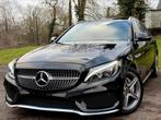 Mercedes-Benz C180 Cdi 08/2019 142529Km Pack Amg Garantie !!, Auto's, Achterwielaandrijving, USB, Zwart, Leder