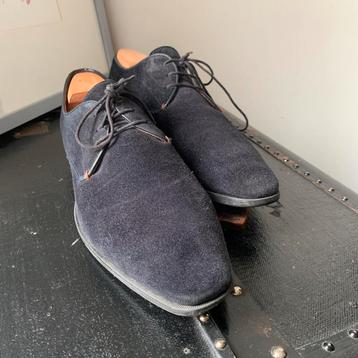 Geox marineblauwe suède schoenen heren, maat 42 beschikbaar voor biedingen