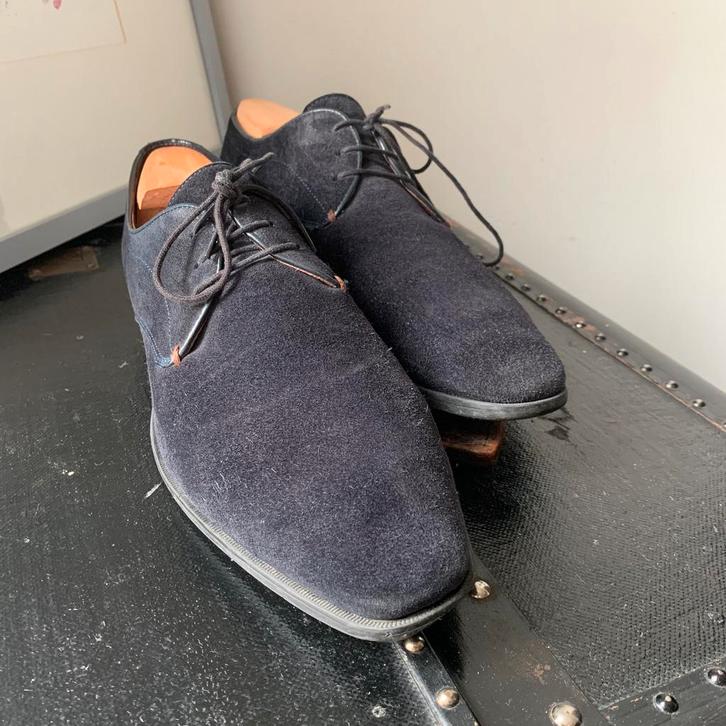 Geox marineblauwe suède schoenen heren, maat 42, Kleding | Heren, Schoenen, Gedragen, Blauw, Ophalen of Verzenden