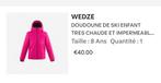 Veste de ski 8 ans, Enfants & Bébés, Vêtements enfant | Taille 128, Enlèvement