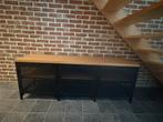 Tv meubel IKEA MET eiken planken, Enlèvement, Comme neuf