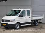 Volkswagen Crafter 140pk Kipper Dubbel Cabine Trekhaak Airco, Auto's, Bestelwagens en Lichte vracht, Stof, Gebruikt, Euro 6, 4 cilinders