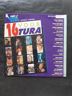 Various Artists "16 voor Tura" compilatie LP (1990) IZGS, Cd's en Dvd's, Vinyl | Nederlandstalig, Pop, Gebruikt, Ophalen of Verzenden