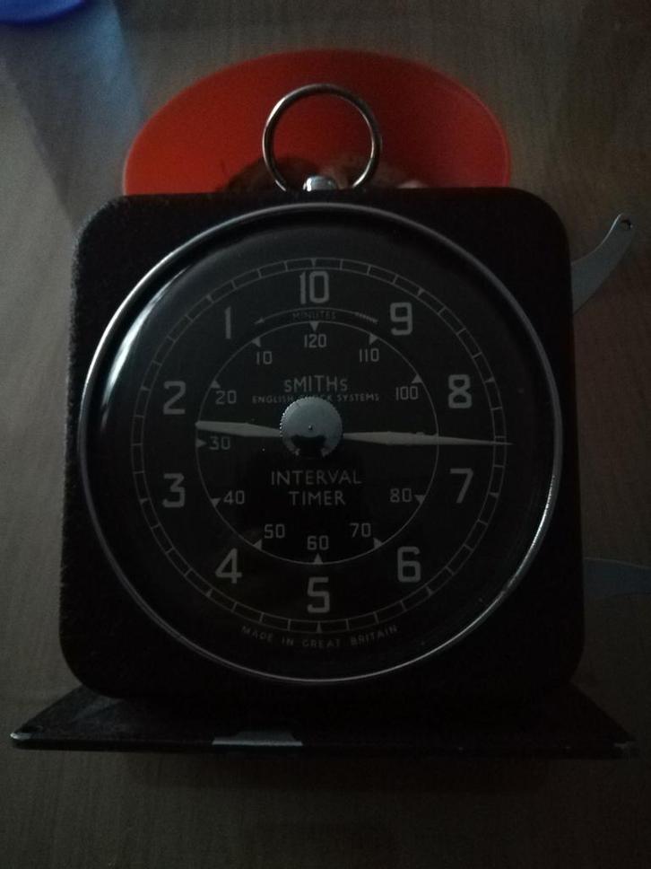 Smiths Interval Timer, systèmes d'horloge anglais, alarme et, Electroménager, Réveils, Comme neuf, Analogique, Envoi