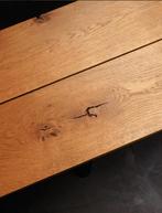 Tim Vranken design tafel en bank (Faro reeks), Huis en Inrichting, Tafels | Eettafels, Ophalen, 100 tot 150 cm, Eikenhout, 200 cm of meer