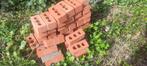 60 briques rouge terre cuite, Bricolage & Construction, Comme neuf, Briques, Enlèvement ou Envoi